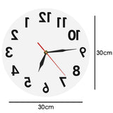 Horloge Originale <br /> Inversés
