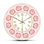 Horloge <br /> Vintage rose