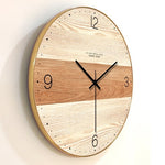 horloge en bois