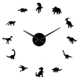 Horloge Murale Géante <br> Dinosaure