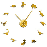 Horloge Murale Géante <br> Dinosaure