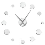 horloge design grise