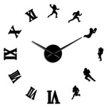 Horloge Murale Géante <br> Football Américain