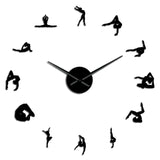 Horloge Murale Géante <br /> Gymnastique