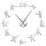 Horloge Murale Géante <br> Hockey sur glace