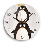 Horloge Enfant <br /> Pingouin