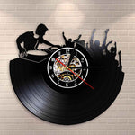 Horloge Vinyle <br /> DJ