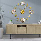 Horloge Murale Géante <br> Personnalisée avec photo