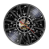 Horloge astrologie vinyle