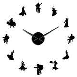 Horloge Murale Géante <br /> Flamenco