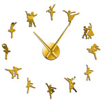 Horloge Murale Géante <br> Danseuse