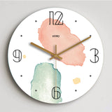 Horloge Scandinave <br> Pastel