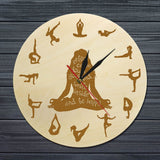 Horloge Bois <br /> Yoga