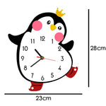 Horloge Enfant <br/> Prince Pingouin