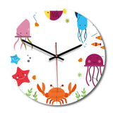 Horloge Enfant <br /> Animaux marins