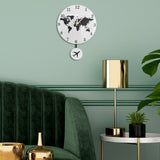 Horloge Murale Design <br> Globe terrestre