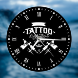 horloge du temps tatouage
