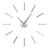 horloge moderne grise